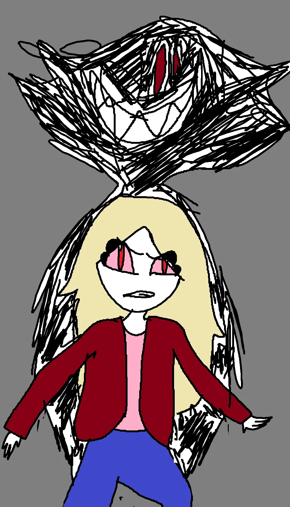 Ai is giving me new ideas for my Hazbin Hotel OC picture 1 of 2