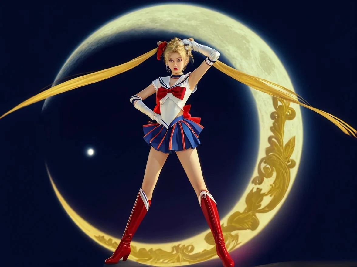 Sailor Moon to REAL (using seaAI) picture 2 of 6