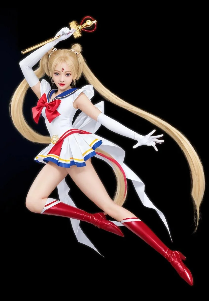 Sailor Moon to REAL (using seaAI) picture 5 of 6