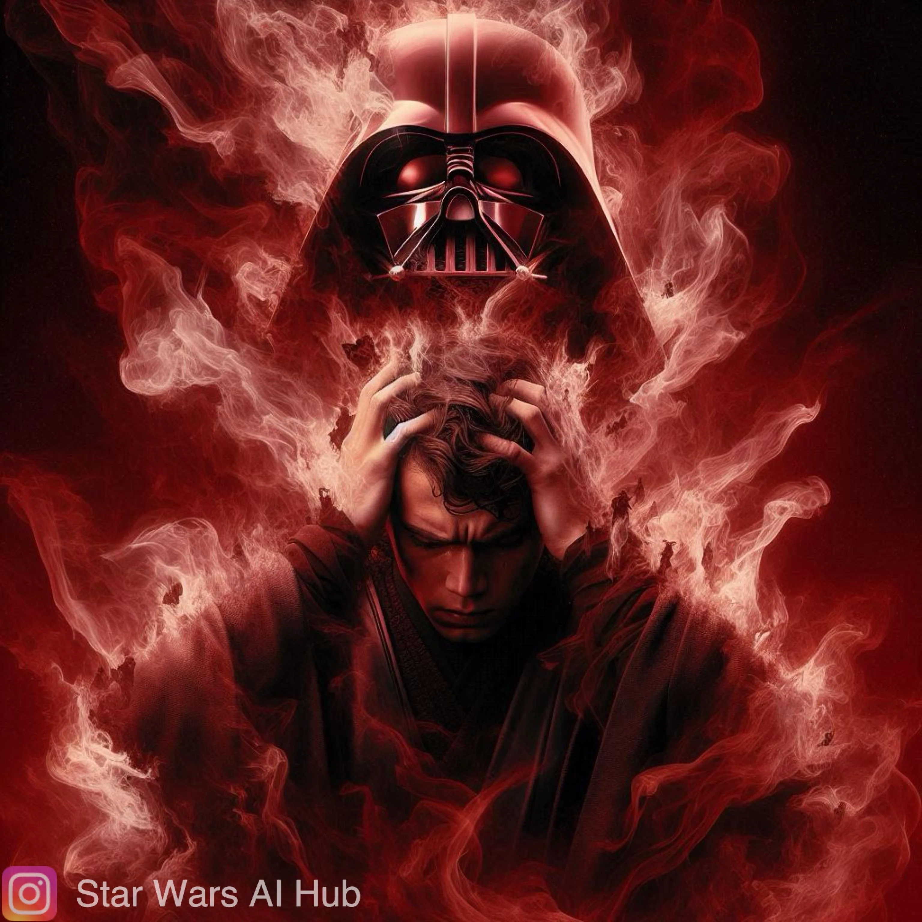 Made these Star Wars AI images of Anakin and Vader. picture 5 of 12