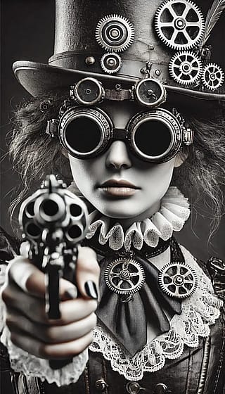 Steampunk with a gun'