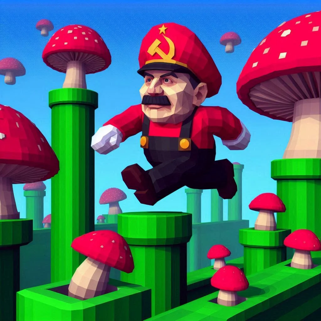 Super Mario Stalin Bros. picture 2 of 5