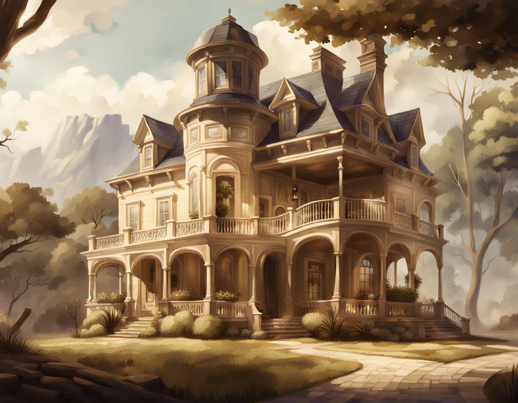 What's your dream house (mine's #7 xD) - made with www.promptio.art picture 5 of 7