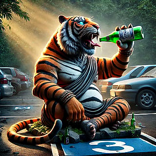 Drunk Tiger Monk'