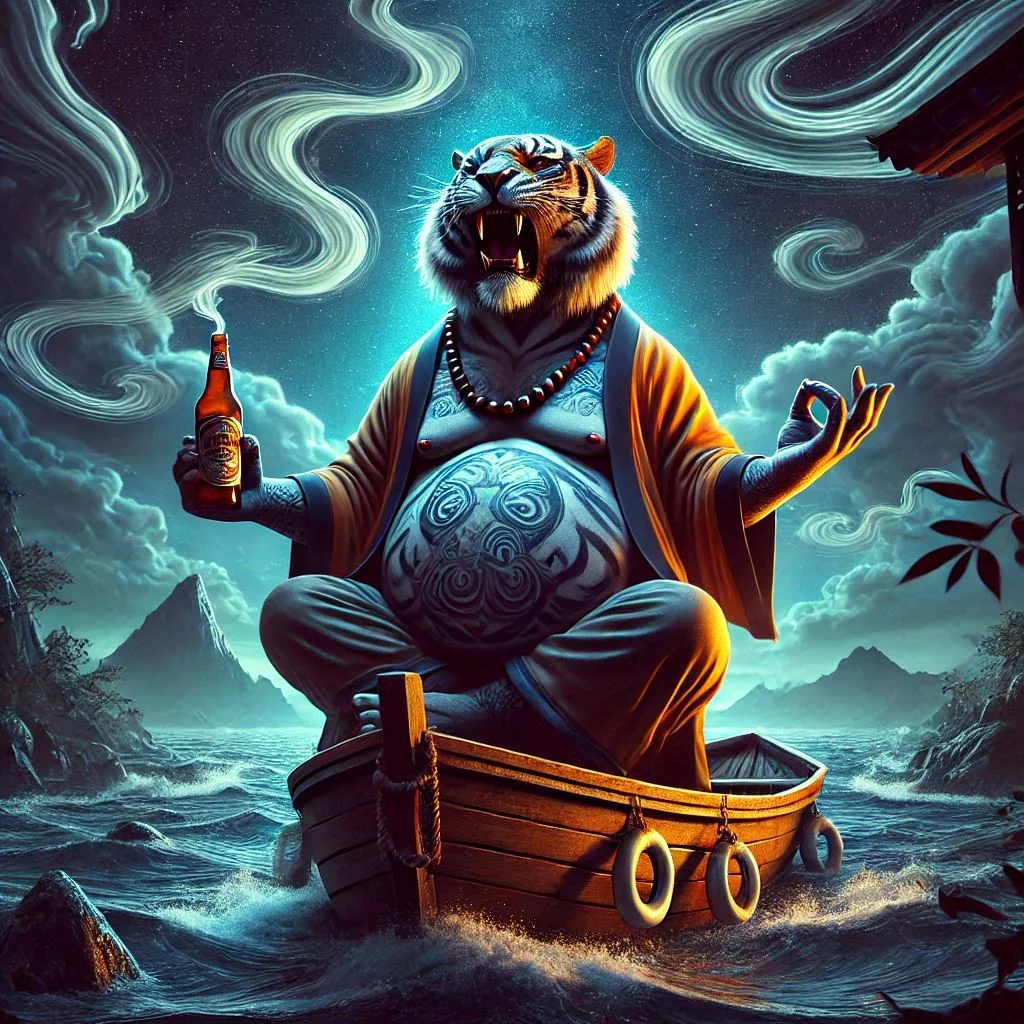 Drunk Tiger Monk picture 7 of 7