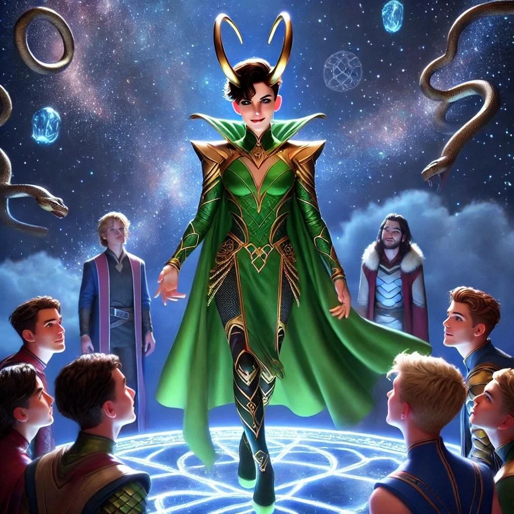 Hail Loki🖤💚🏳️‍⚧️🏳️‍🌈 picture 4 of 5