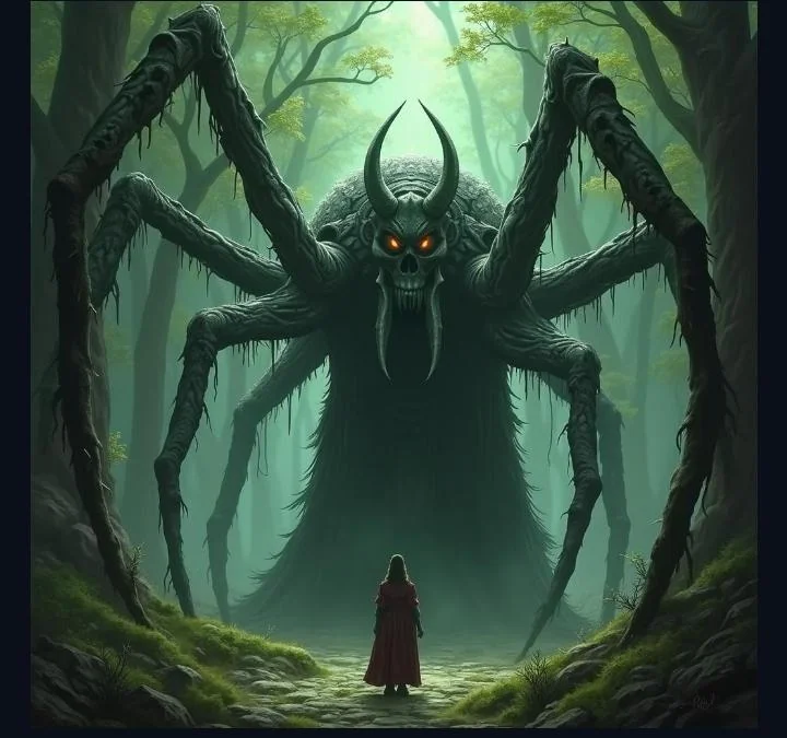 Ungoliant and.Morgoth [from Tolkien's The Silmarillion] picture 1 of 1