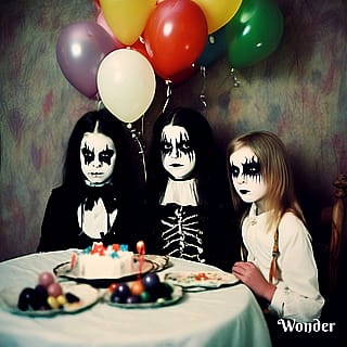 A very black metal birthday'