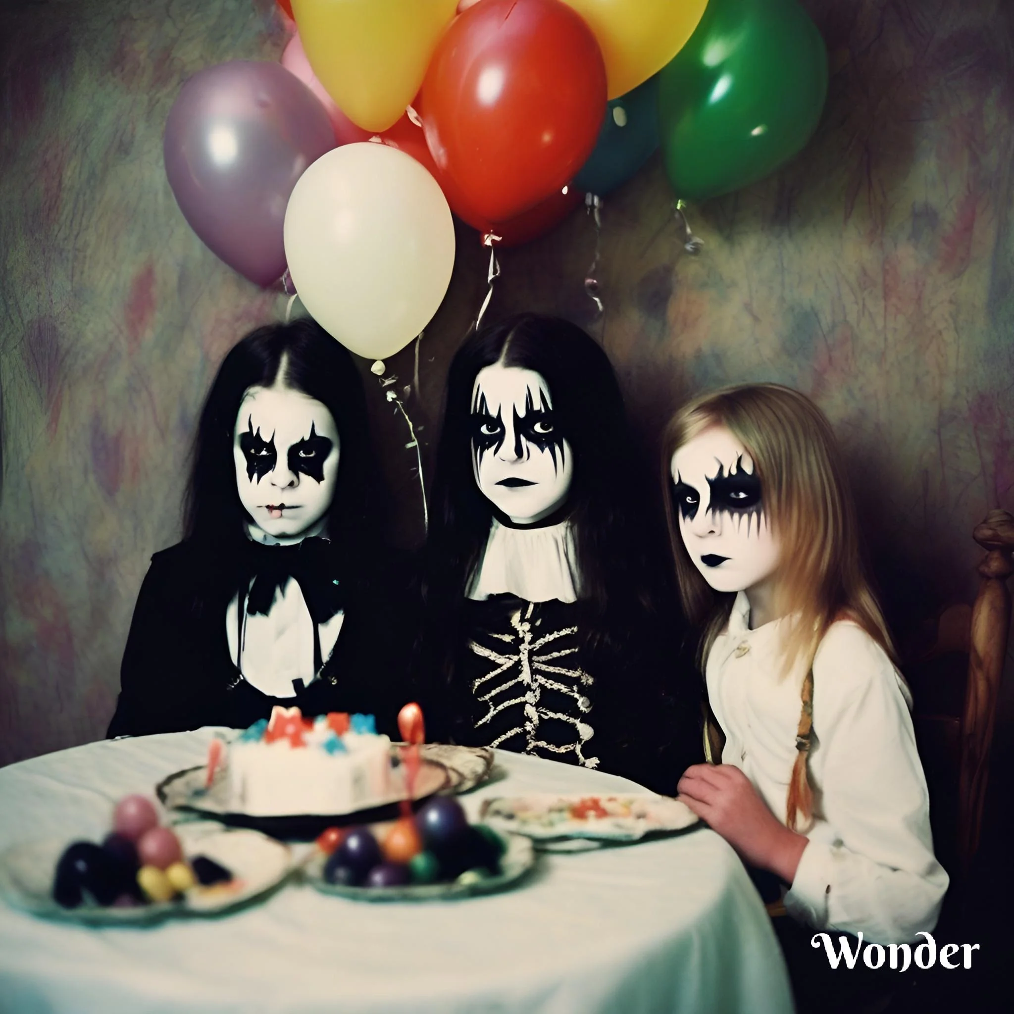 A very black metal birthday picture 1 of 4