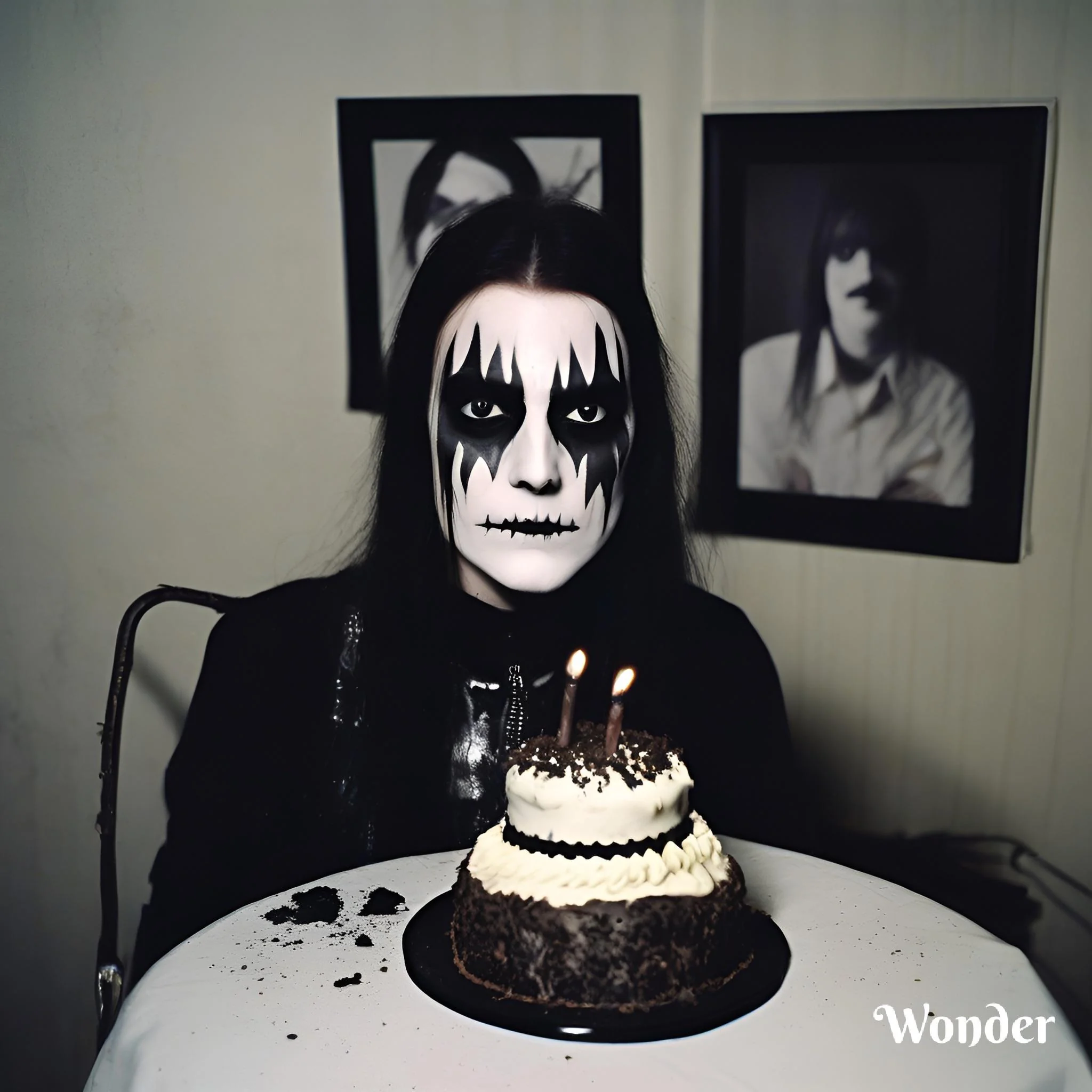 A very black metal birthday picture 4 of 4