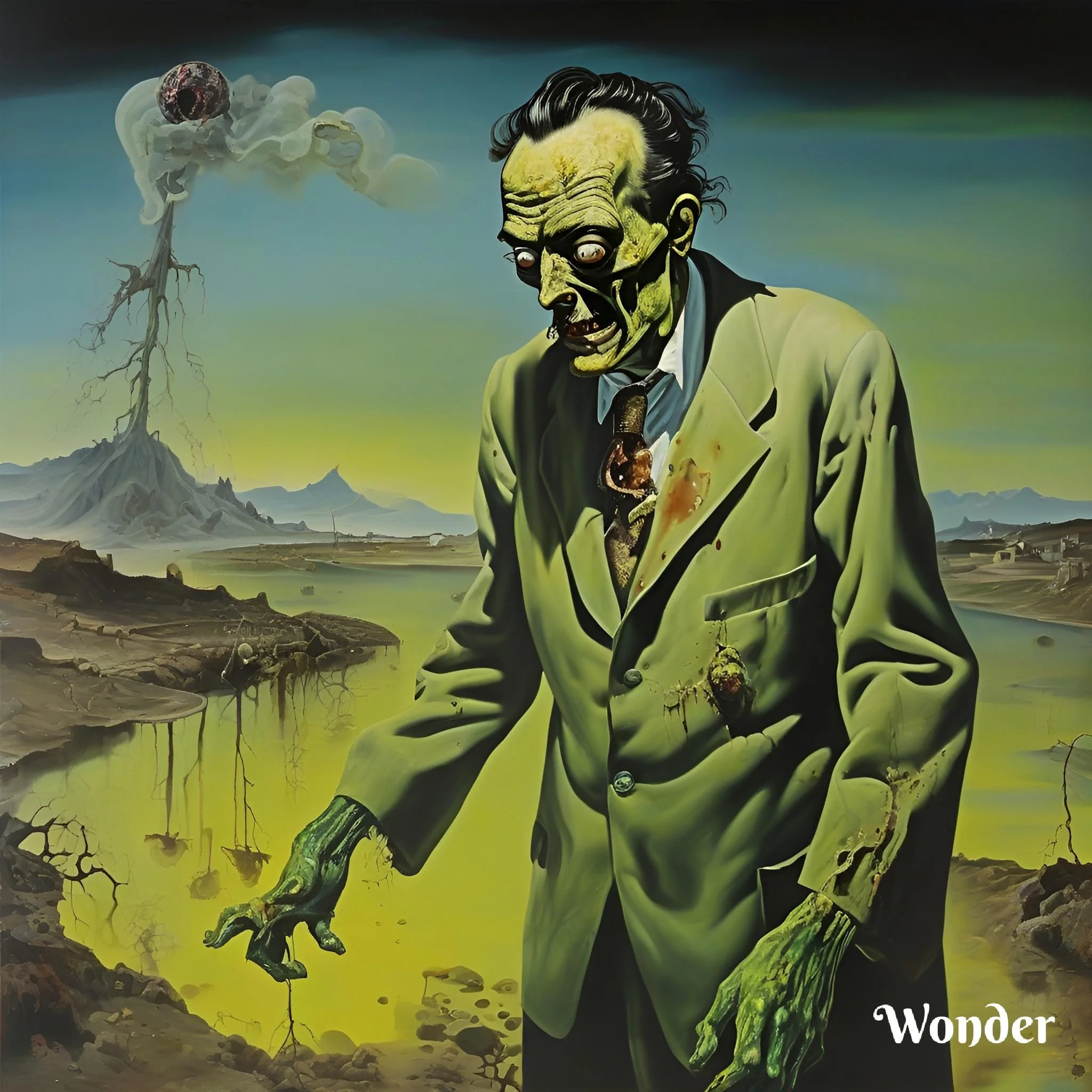 Radioactive zombies, painted by Dali picture 5 of 5