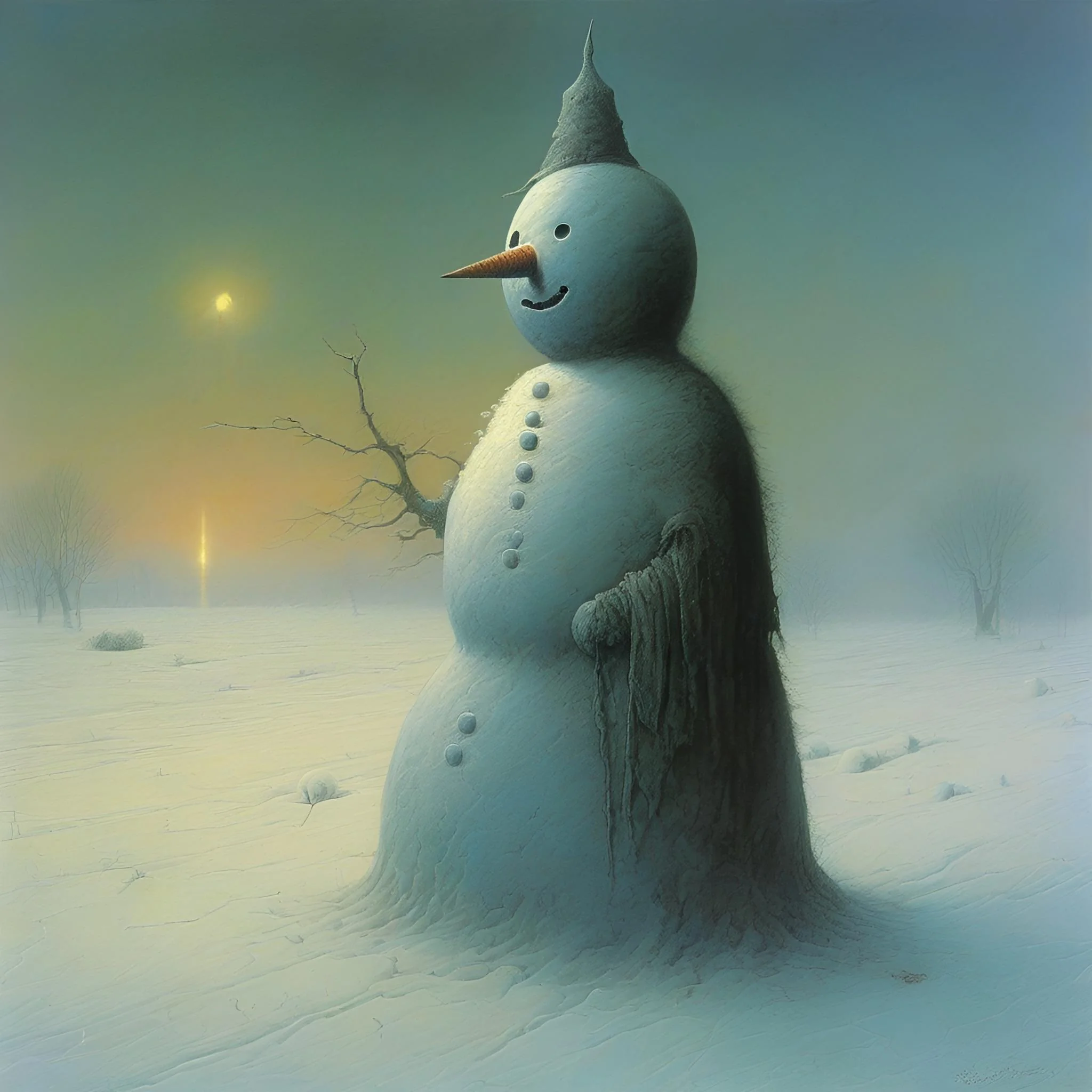 Beksinski- snowmen picture 4 of 5