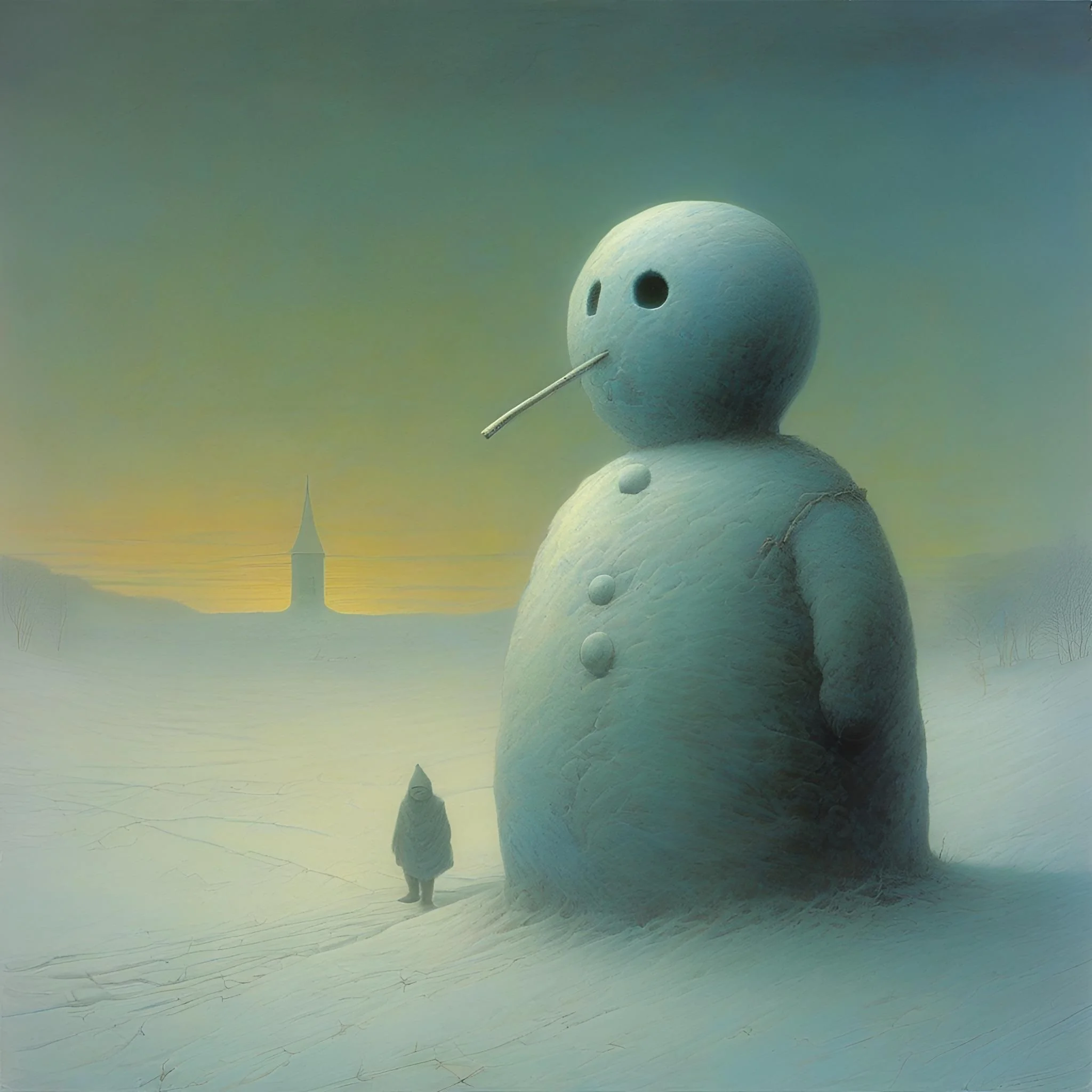 Beksinski- snowmen picture 5 of 5