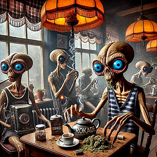 Weed aliens'