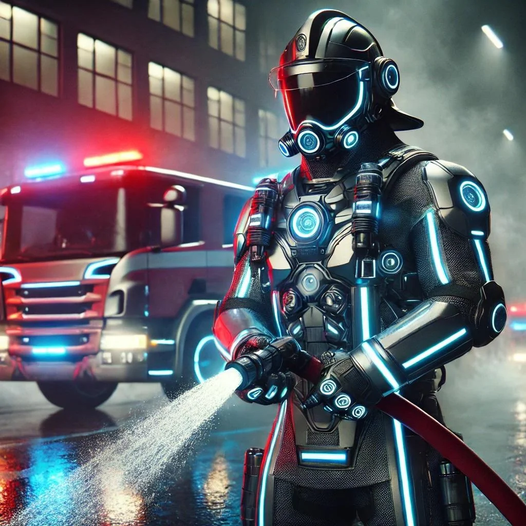 Futuristic firefighter gear picture 3 of 3