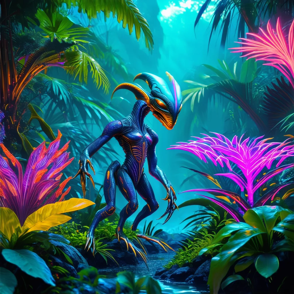 Alien Prehistoric Jungle picture 6 of 14