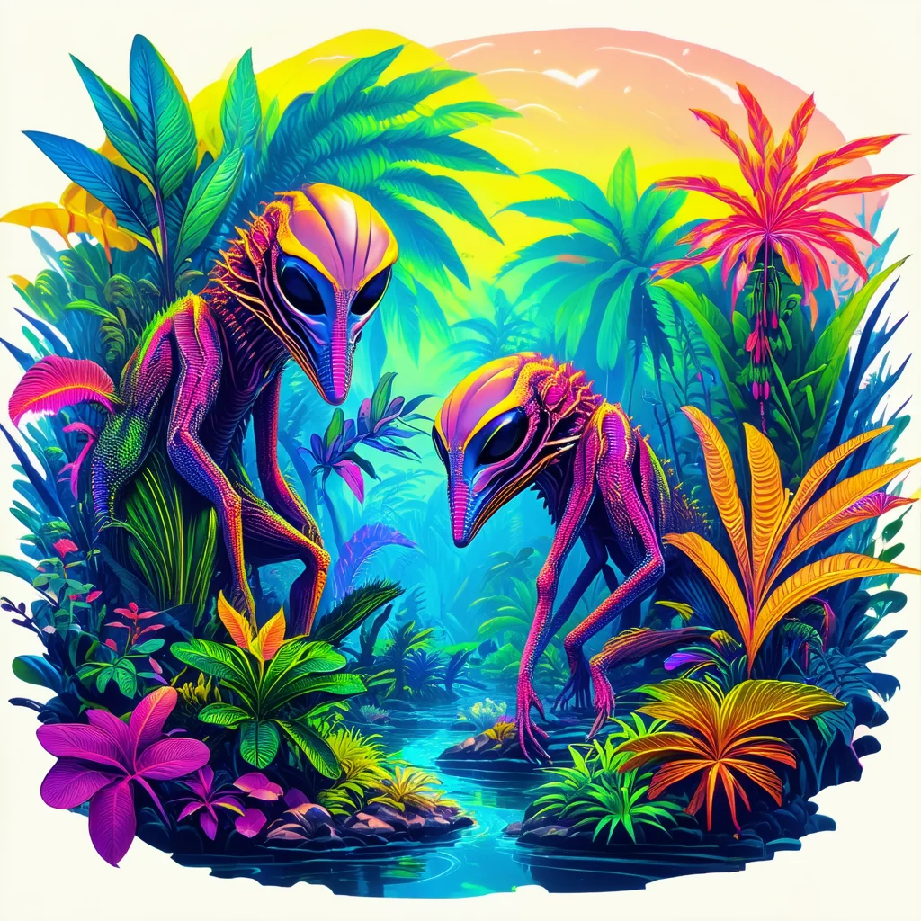 Alien Prehistoric Jungle picture 7 of 14