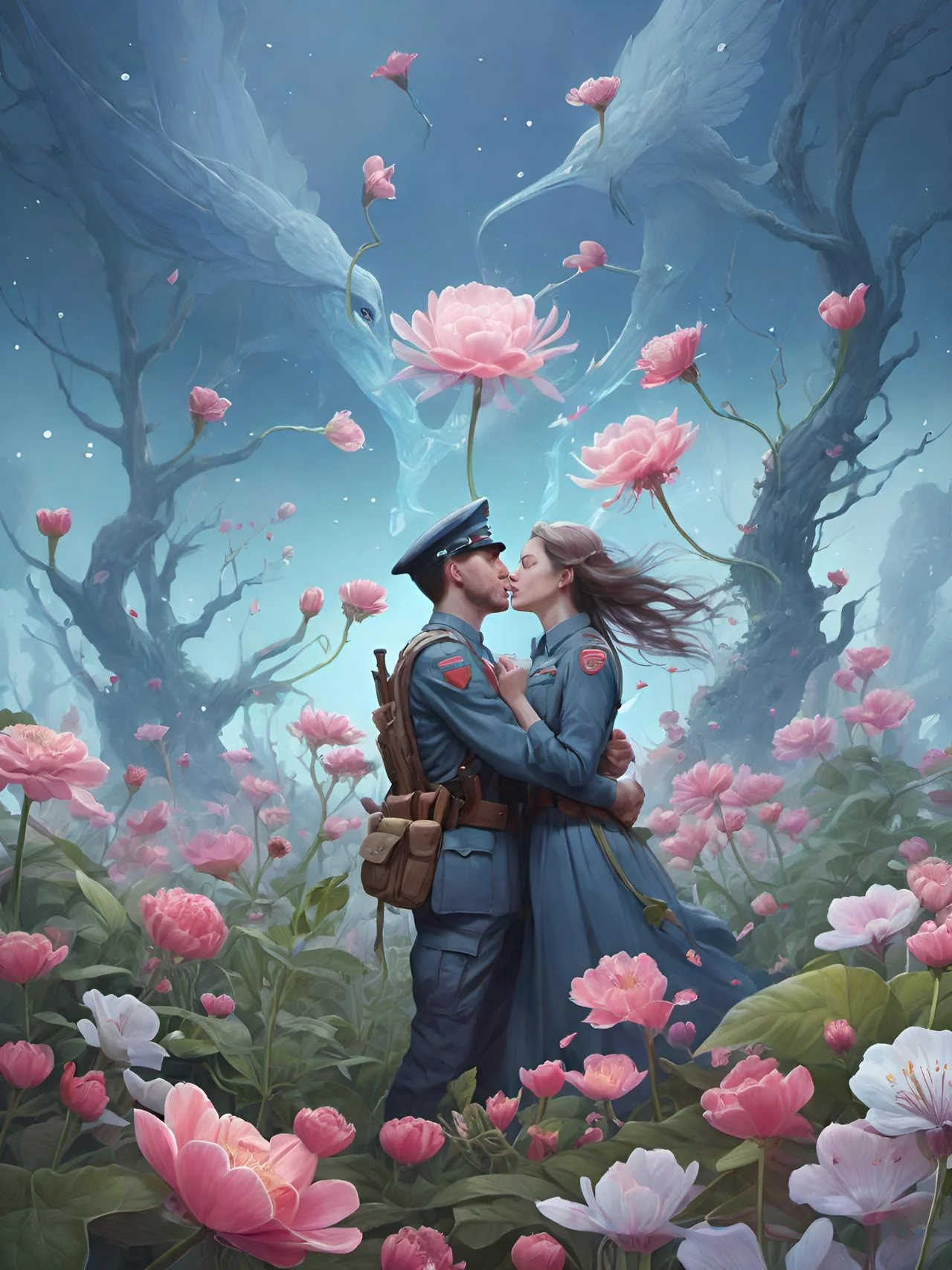 Love during the war - Wombo Dream picture 2 of 9