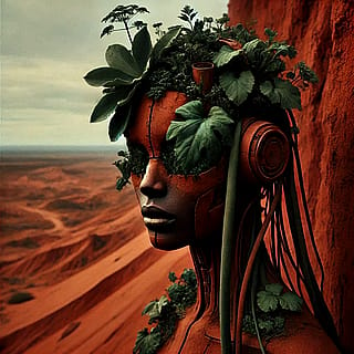 Mrmoveee African Surreal Ai photos'