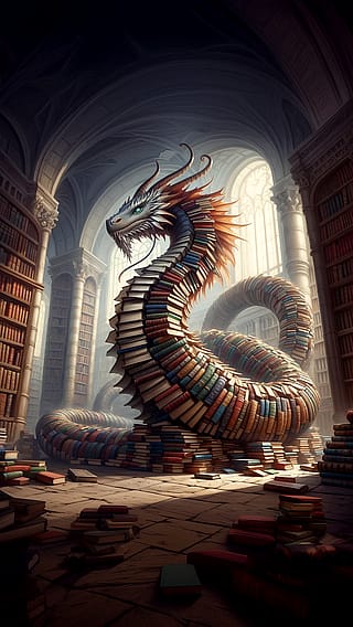 Bookwyrm (Wallpaper)'