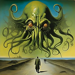 Cthulhu by Salvador Dali'