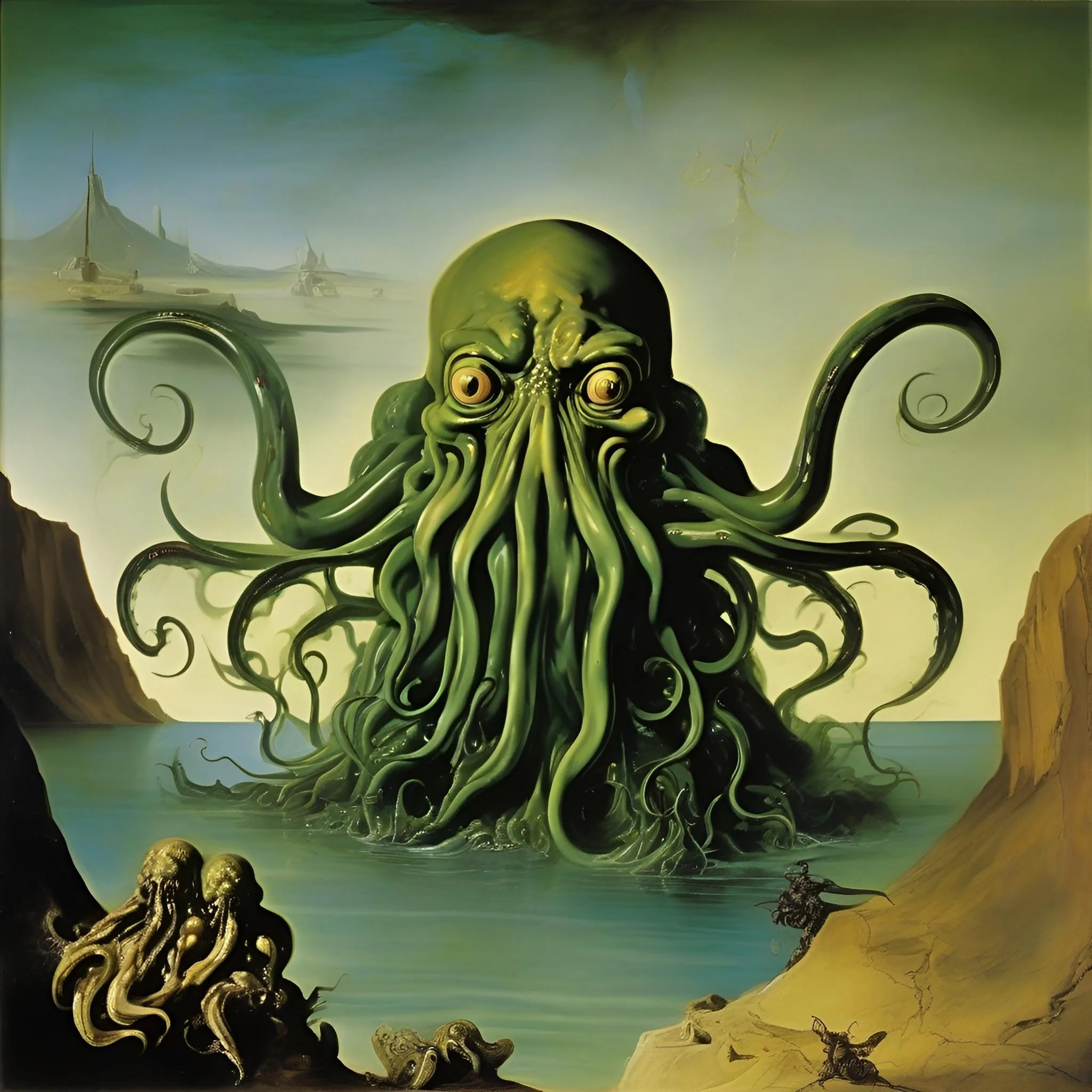 Cthulhu by Salvador Dali picture 2 of 5