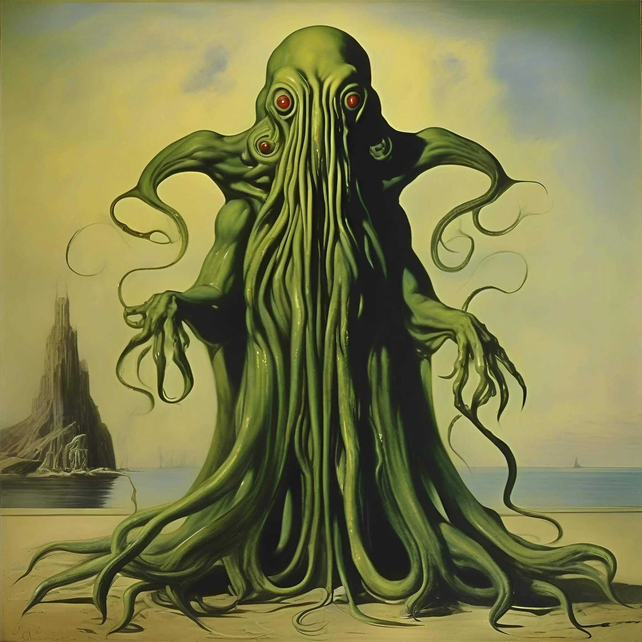 Cthulhu by Salvador Dali picture 5 of 5