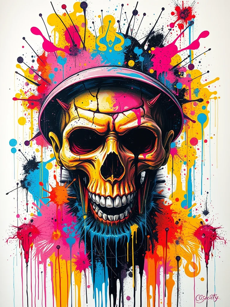 Skulls of colour picture 1 of 3