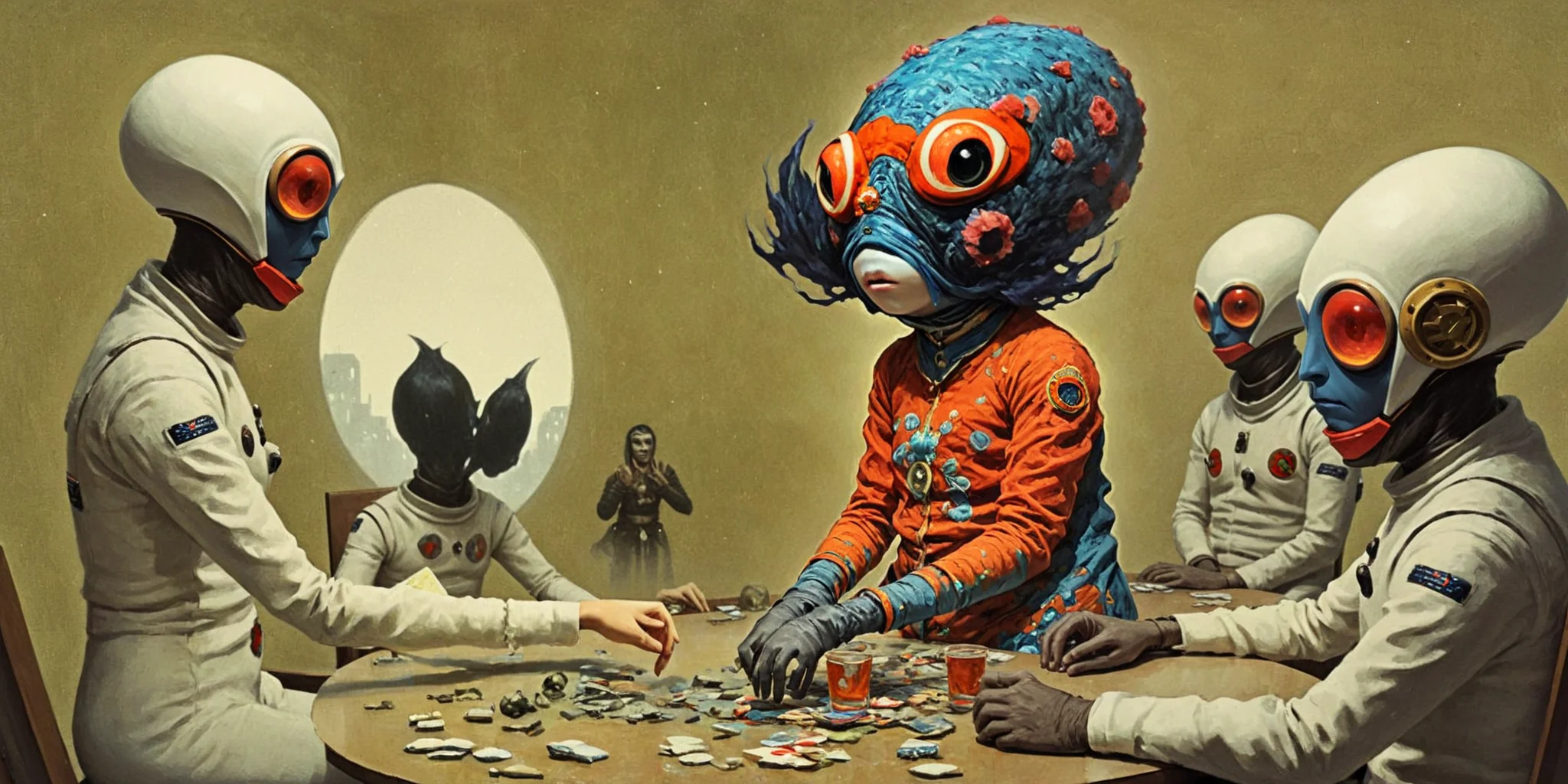 Inspiration: A moment juxtaposed to the old film La Planète Sauvage: Fantastic Planet, but a bit off~ picture 14 of 20