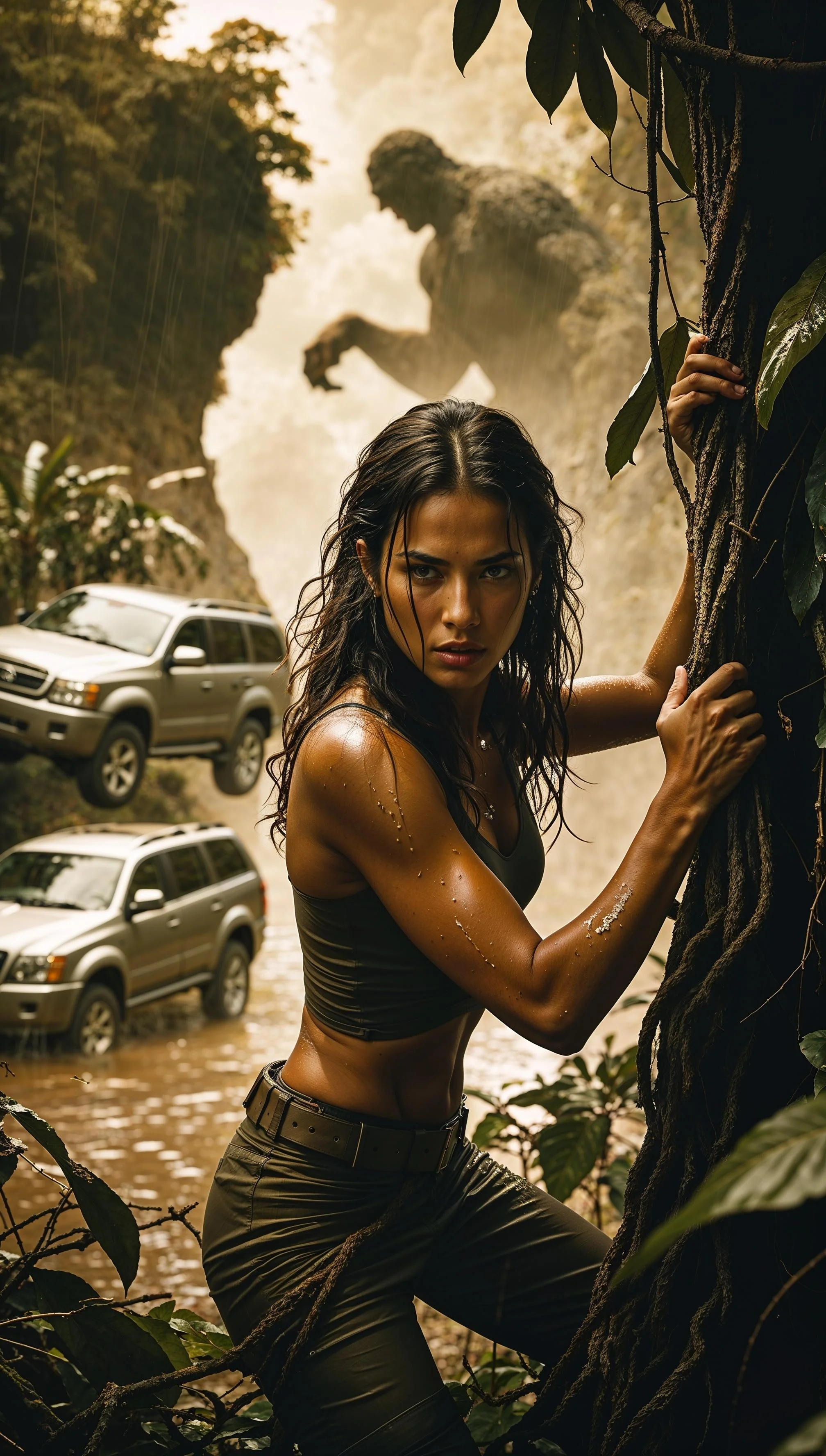 Lara Croft in the jungle (rate 1 - 10) picture 1 of 2