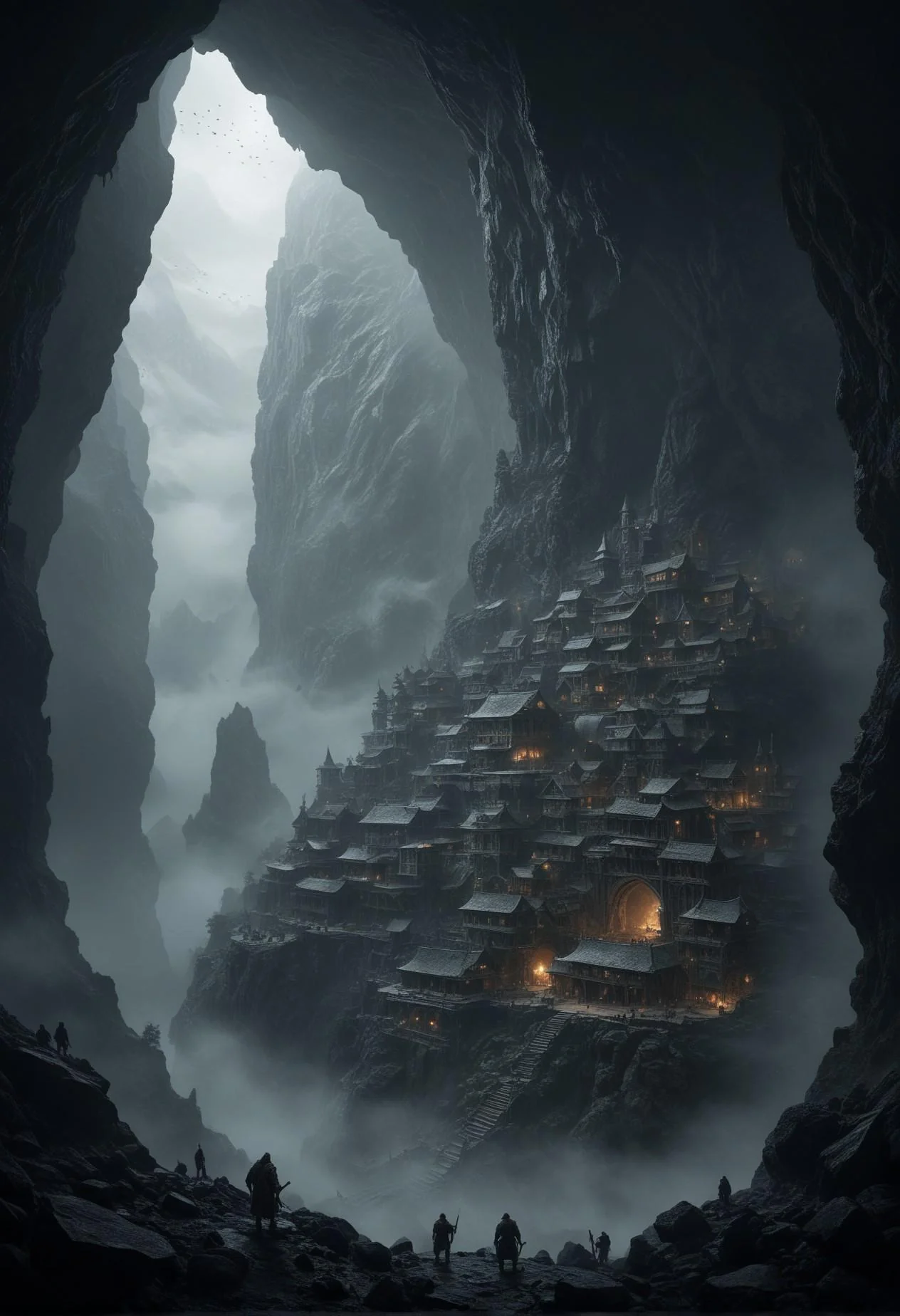 The Dwarf City inside a mountain picture 1 of 1