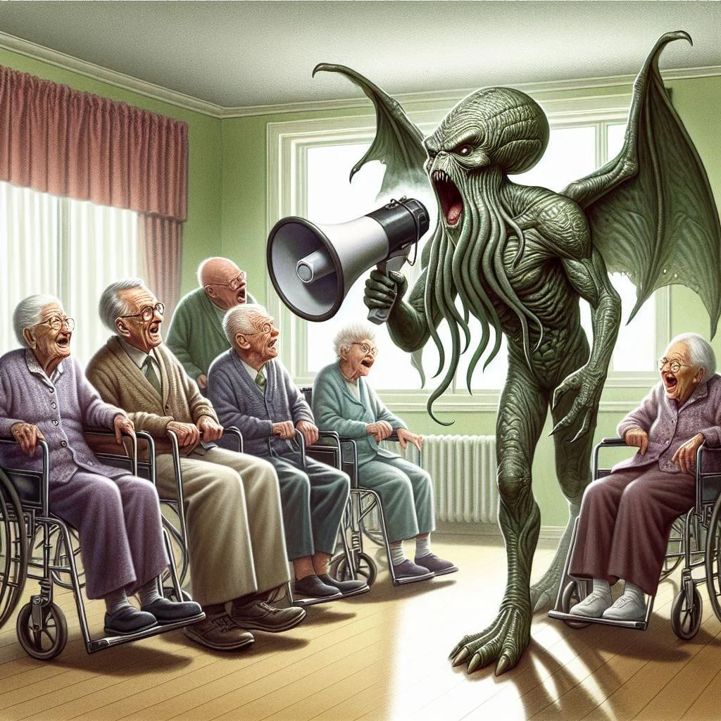 Cthulhu and the elderly picture 1 of 1