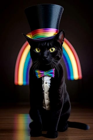 Rainbows, Cats and Top Hats any argument is invalid'