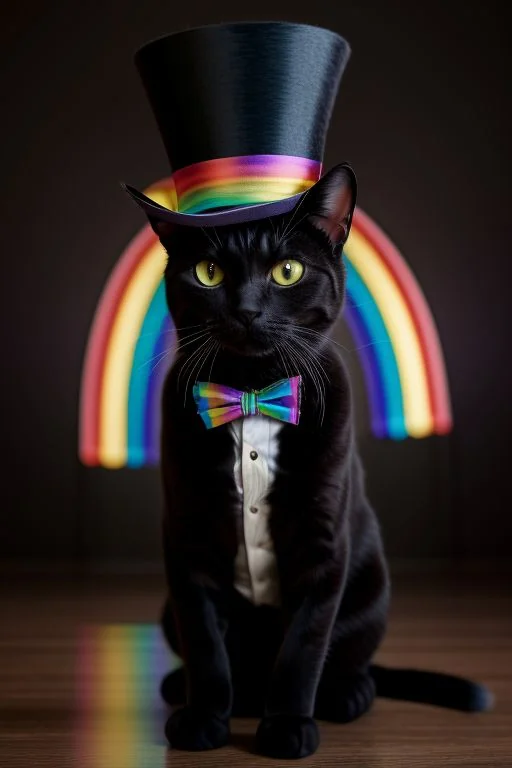 Rainbows, Cats and Top Hats any argument is invalid picture 1 of 5