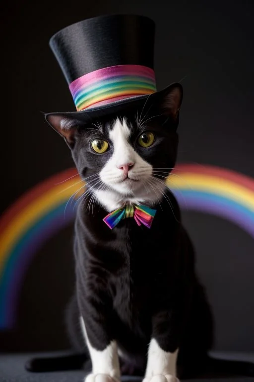 Rainbows, Cats and Top Hats any argument is invalid picture 2 of 5