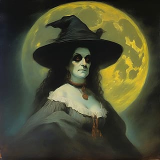 Portrait of a witch'