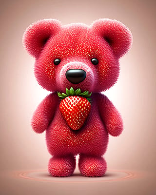 strawberry bears'