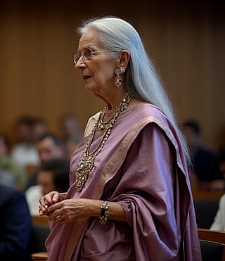 Jemima at Jaffna University'