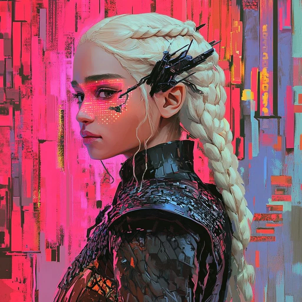 Cyberpunk Game of Thrones picture 7 of 16