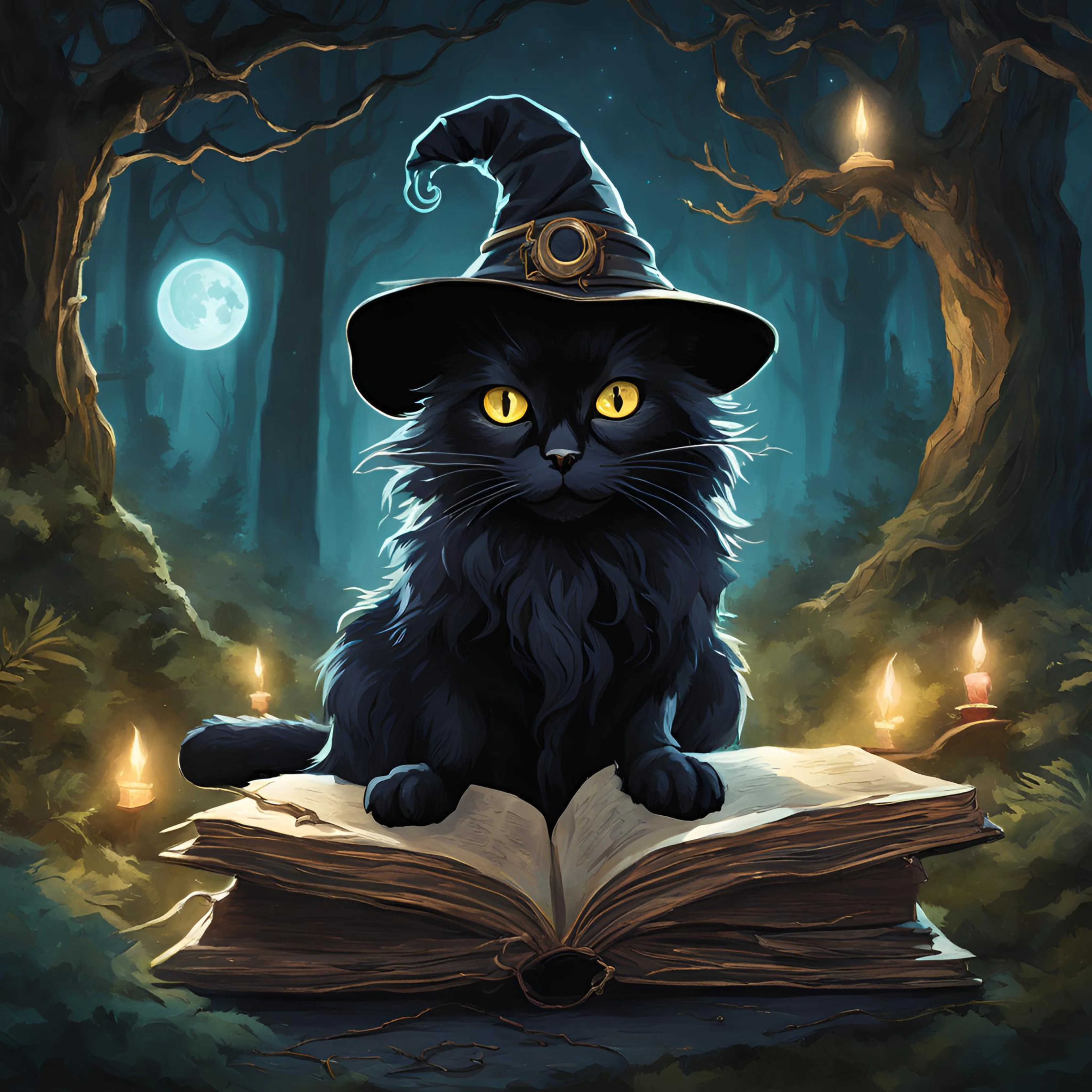 Ever wonder what a cat wizard looks like? I got you! 😺🔮 picture 1 of 5