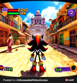 "Shadow the Hedgehog Goes To Mexico" for Dreamcast'