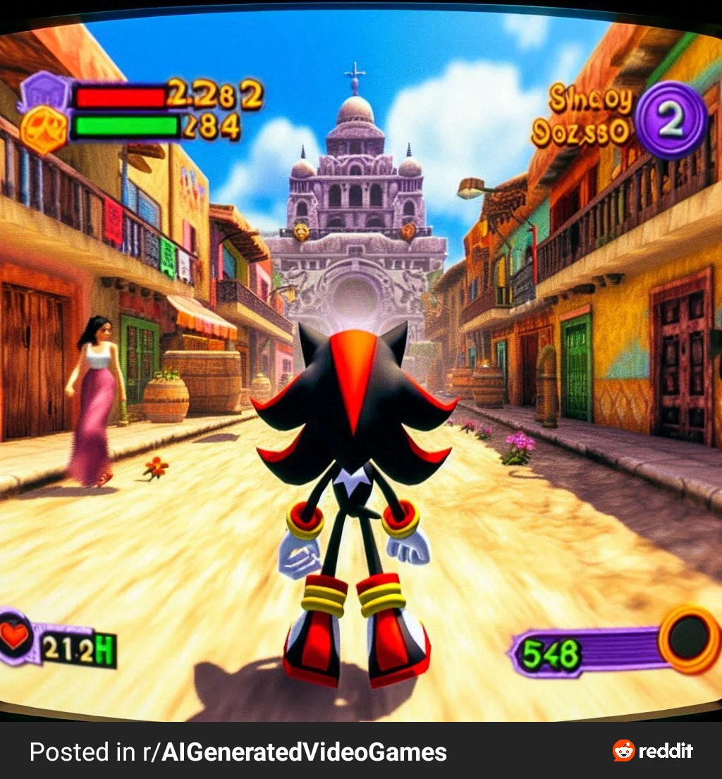 "Shadow the Hedgehog Goes To Mexico" for Dreamcast picture 1 of 4