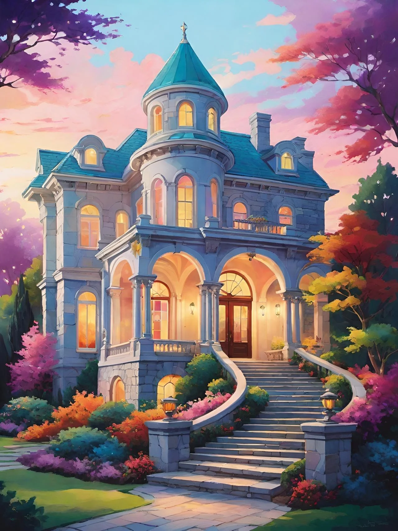 My New Mansion Illustration picture 4 of 4