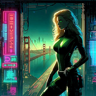 Cyberpunk San Francisco'