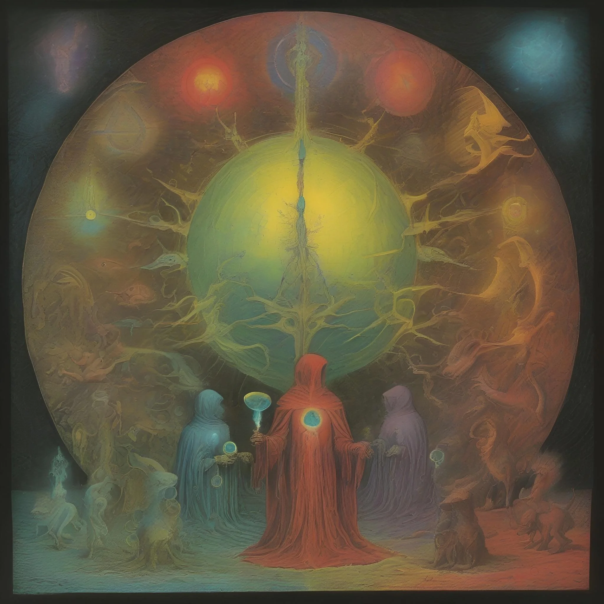 Alchemist art by Zdzisław Beksiński picture 8 of 8