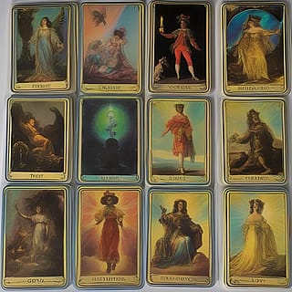 Tarot card decks by Francisco Goya'