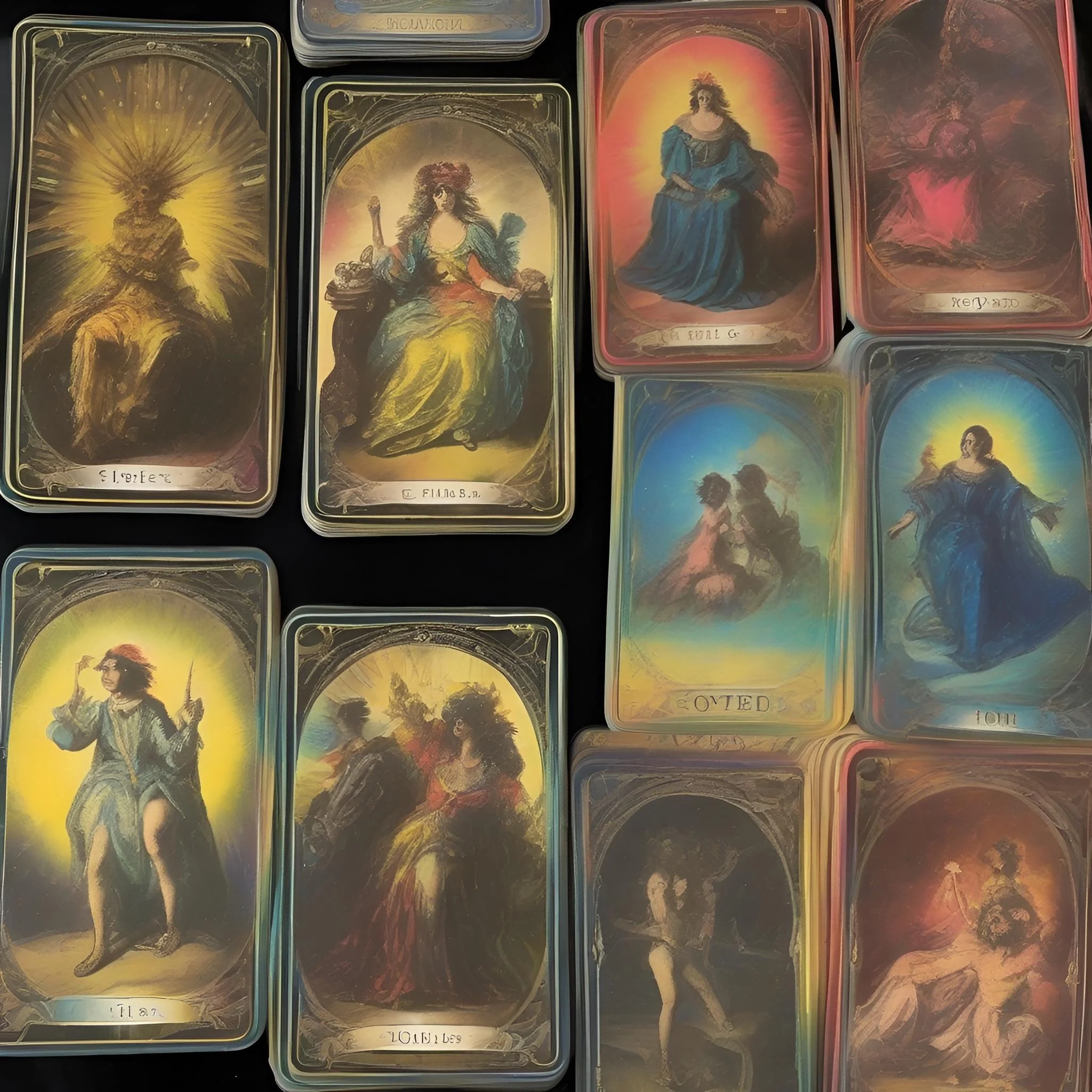 Tarot card decks by Francisco Goya picture 3 of 5