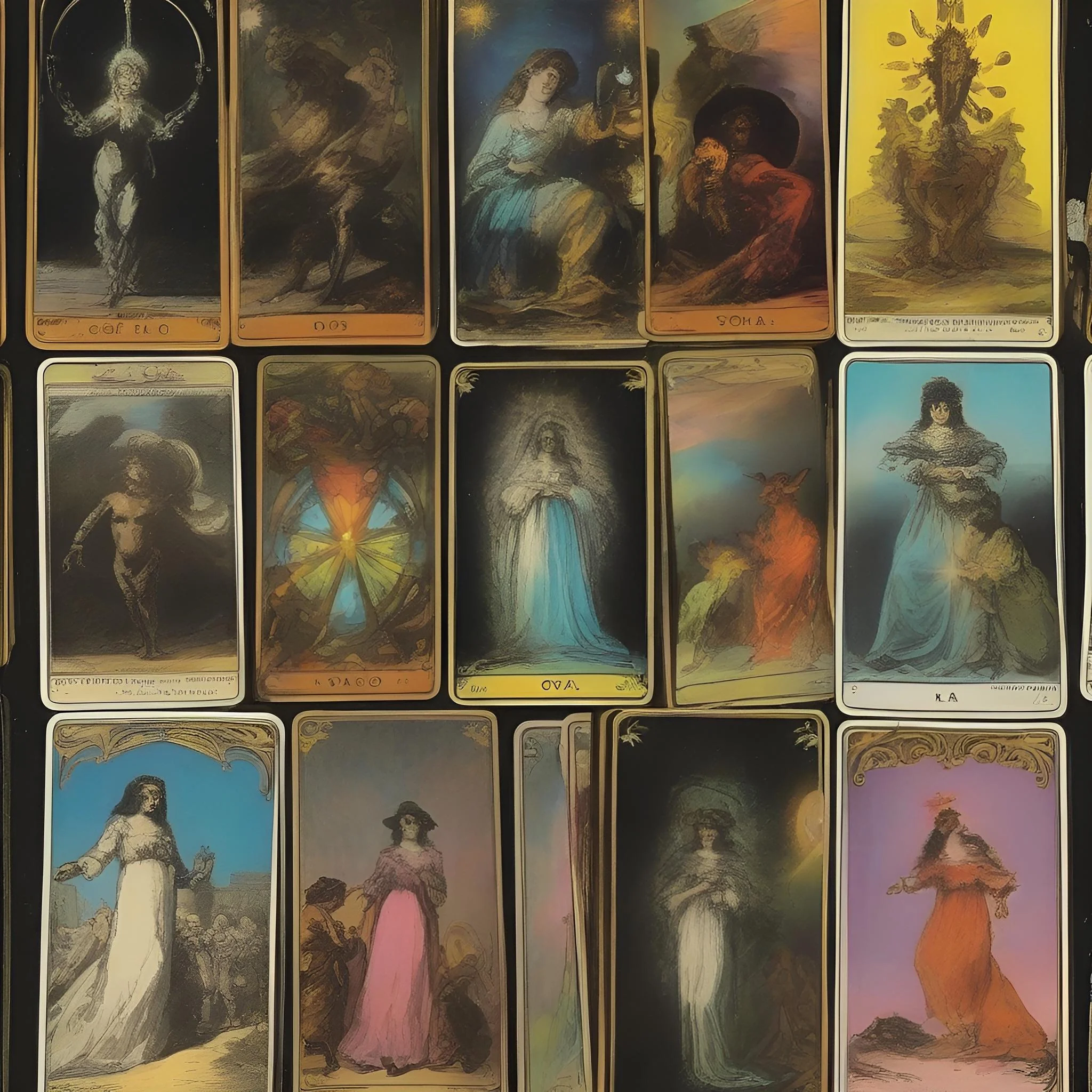 Tarot card decks by Francisco Goya picture 4 of 5