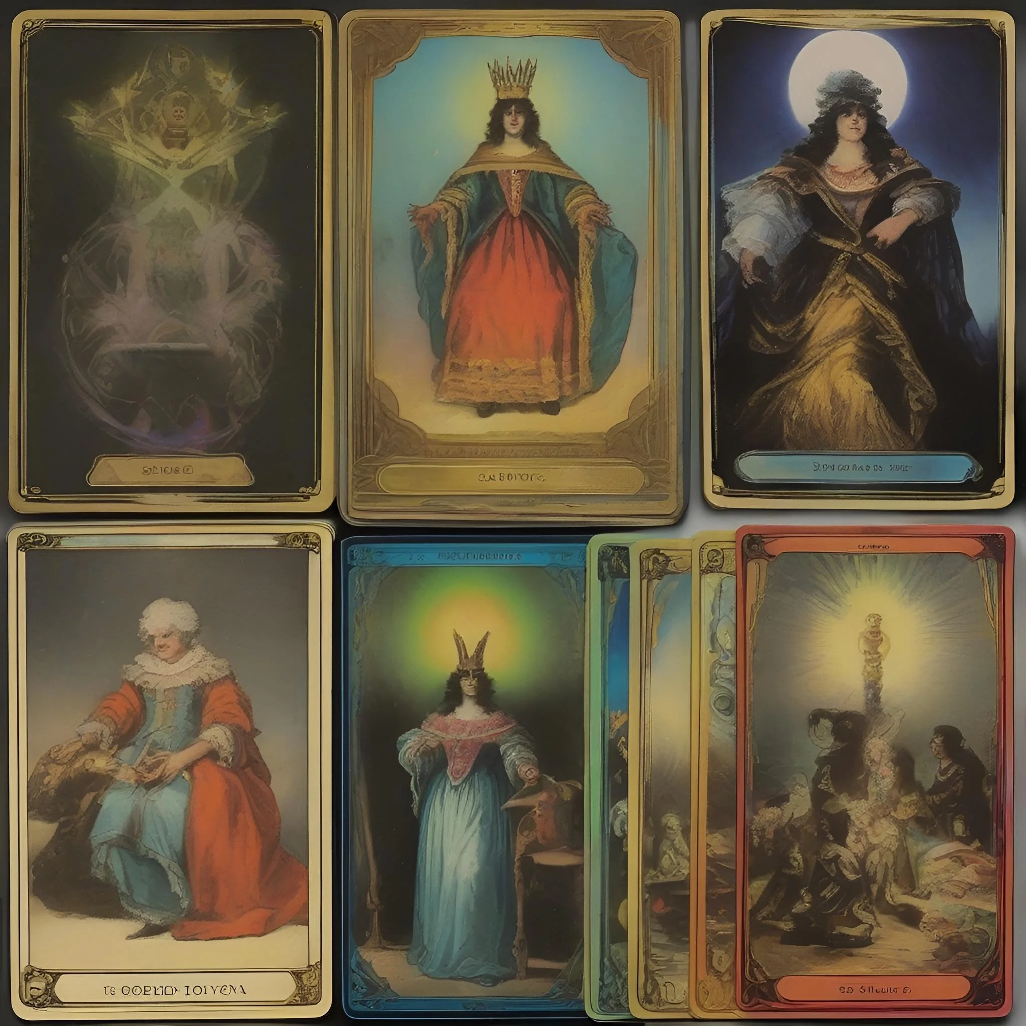 Tarot card decks by Francisco Goya picture 5 of 5