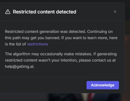 AI gives ban warning when trying to generate Trump and Elon, but it allows and doesn't give warnings for the 2nd prompt picture 3 of 4